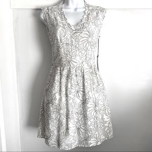 Dolce Vita Kendelle Embroidered White Dress XS